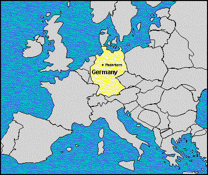 Map: Europe.Germany.Paderborn